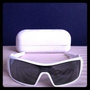 White Oakley Sunglasses
